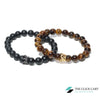 TCC™ Natural Tiger Eye Crown Bracelet